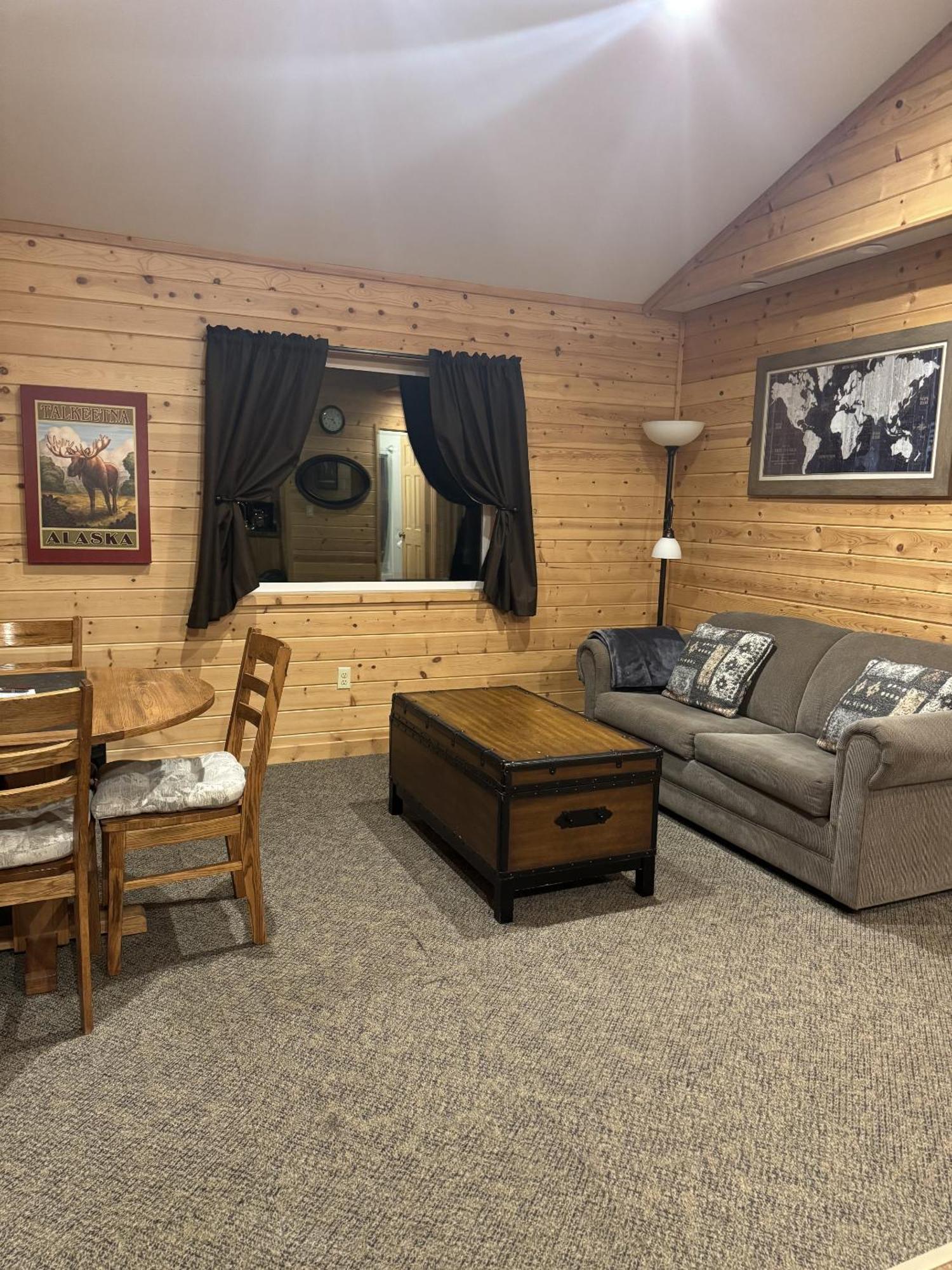 Susitna River Lodging, Backwoods Cabins Talkeetna Eksteriør bilde